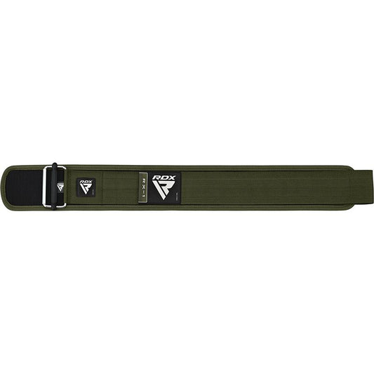 RDX RX1 WEIGHT LIFTING BELT-ARMY GREEN - Gymless