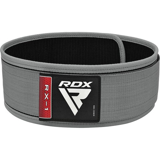 RDX RX1 WEIGHT LIFTING BELT-GREY - Gymless