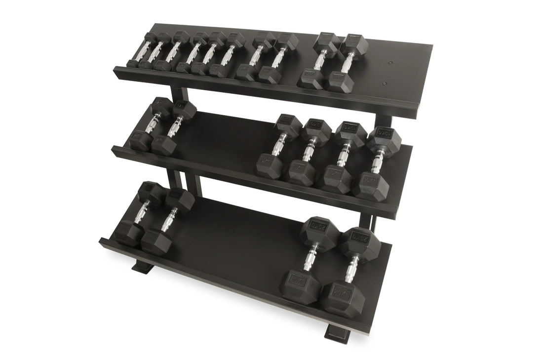 What to Look for in a Dumbbell Set and Rack for Home Training
