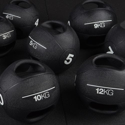Double Grip Medicine Ball - Gymless