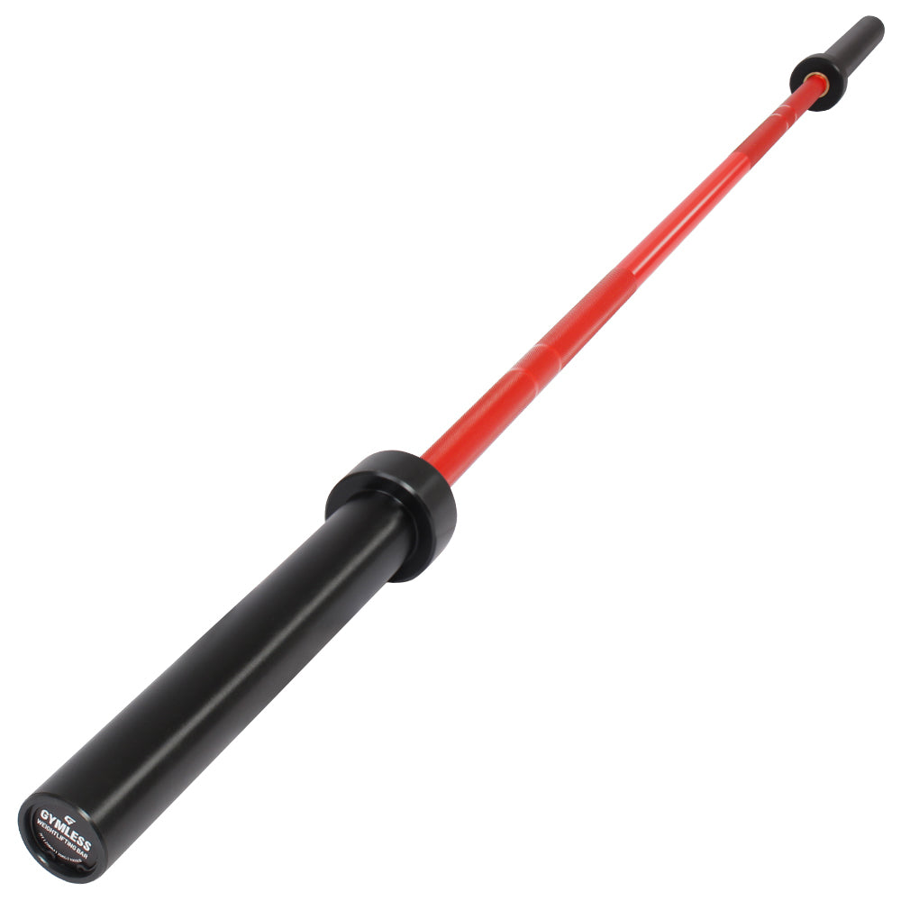 GYMLESS Men’s Olympic Bar – Cerakote Edition (1000LB Rated)