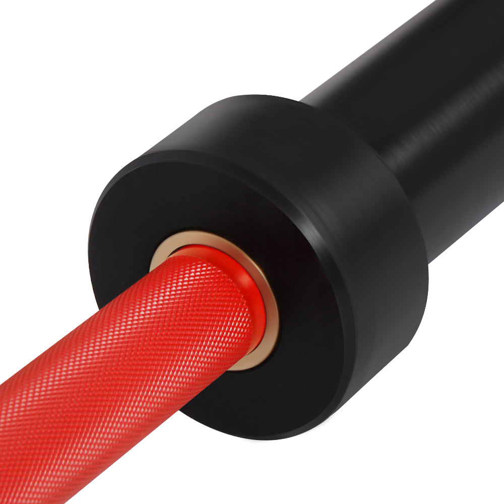 GYMLESS Men’s Olympic Bar – Cerakote Edition (1000LB Rated)
