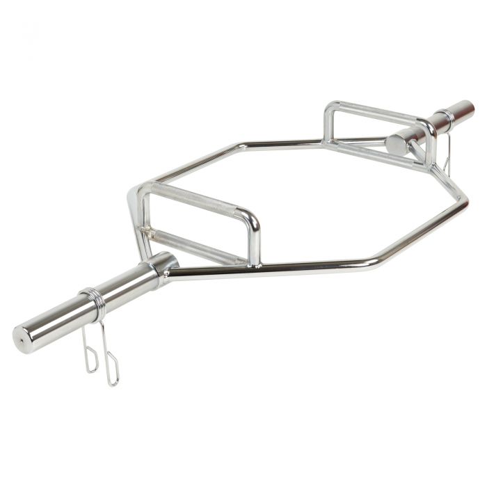 Gymless 25kg open Olympic hex bar with multi-grip handles