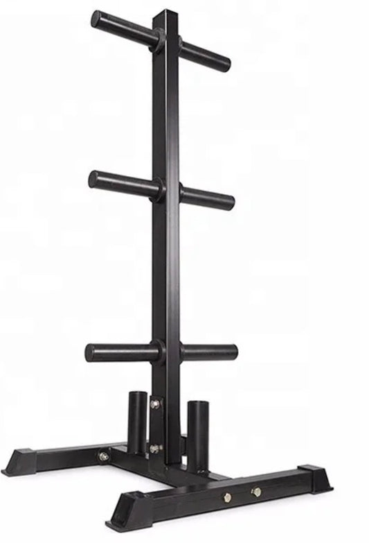 Olympic Weight Tree & Bar Holder - Gymless