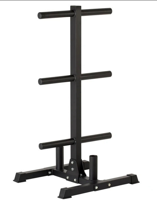 Bumper Plate Olympic Weight Tree/Bar Holder - Gymless