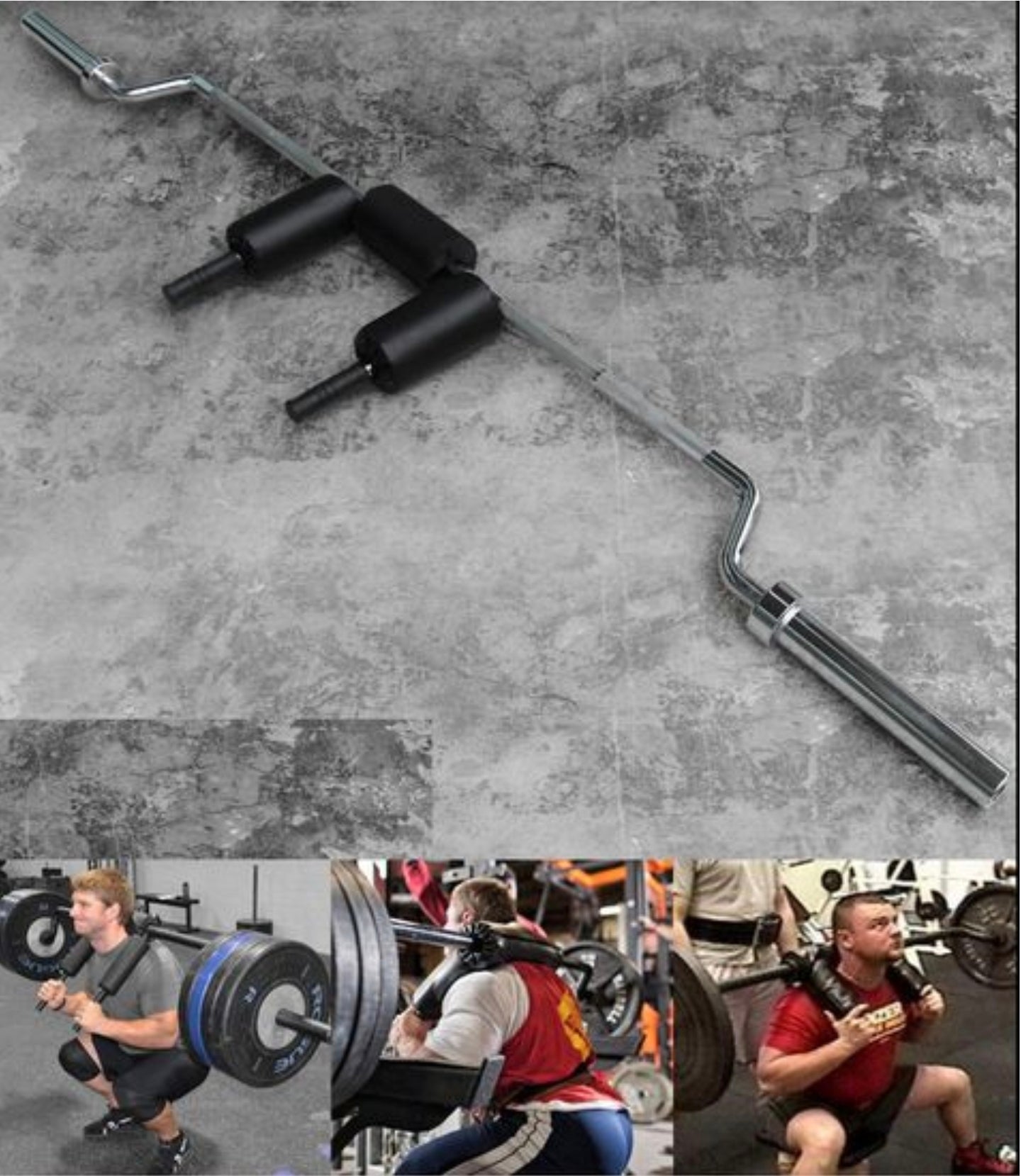 Olympic Safety Squat Bar (SSB) - Gymless