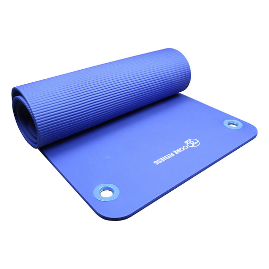 Core Plus Fitness Mat - 15mm with Eyelets - Gymless