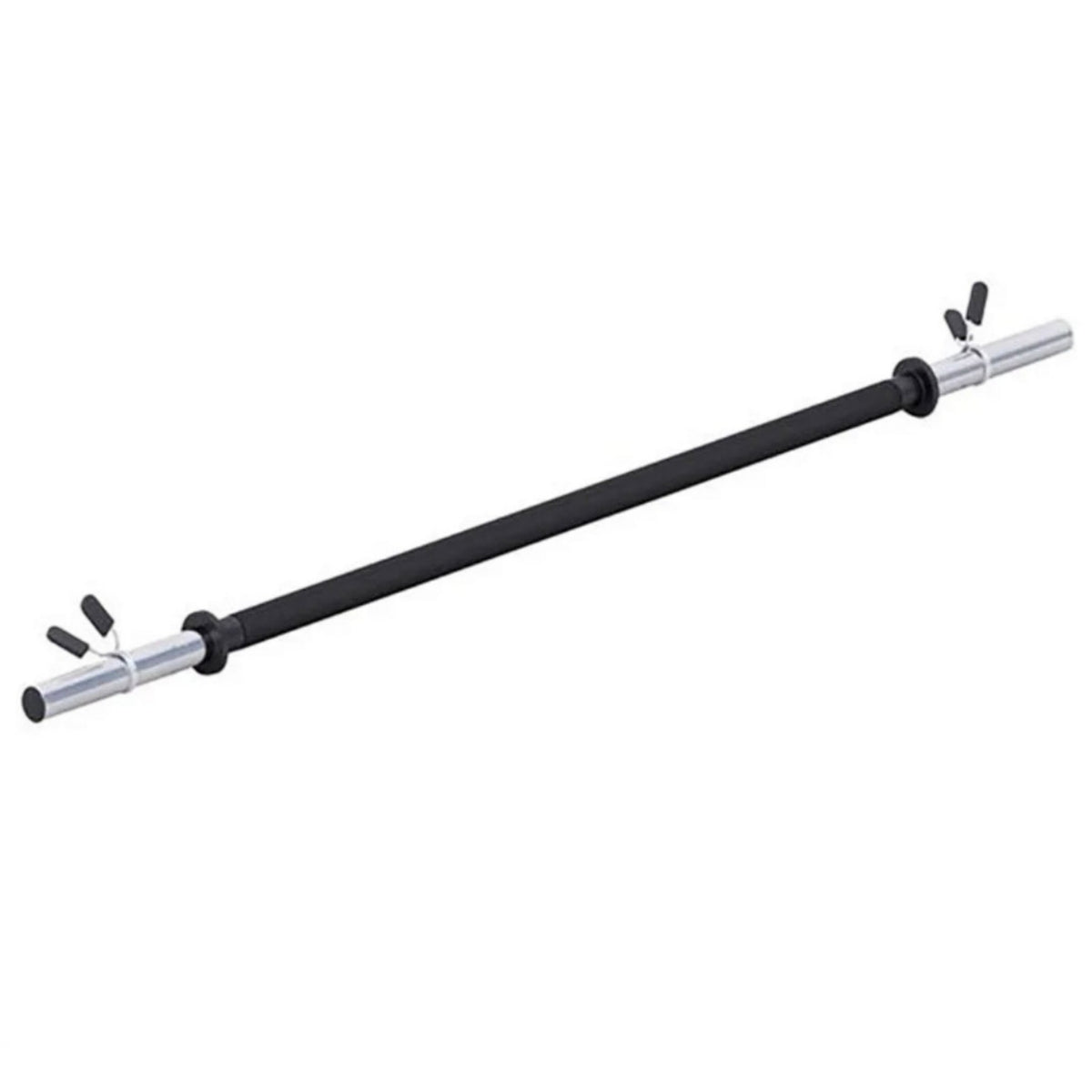 Studio Barbell – 140 cm Aerobic Weight Bar with adjustable clips for resistance training workouts.