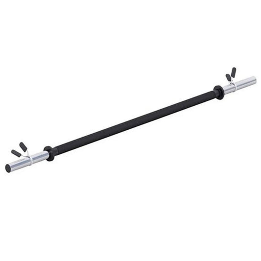 Studio Barbell – 140 cm Aerobic Weight Bar with adjustable clips for resistance training workouts.
