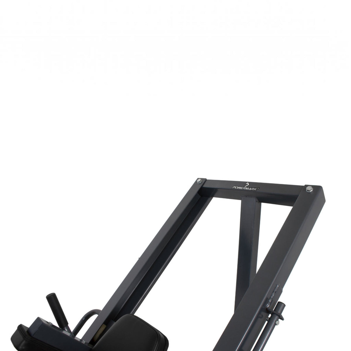 Gymless 800 LPHS heavy-duty leg press and hack squat machine with black powder-coated steel frame