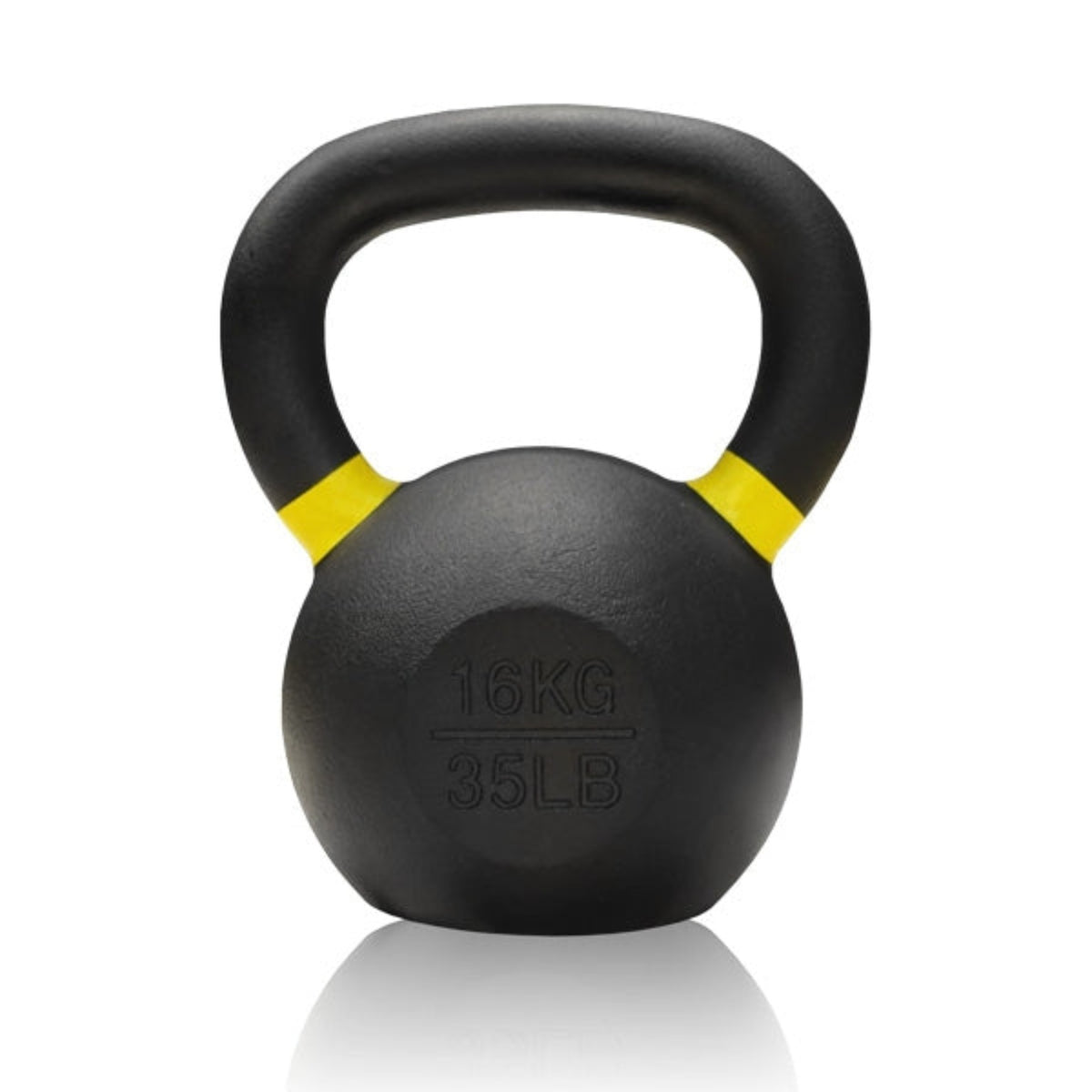 Gymless 16kg cast iron kettlebell for HYROX farmers carry training