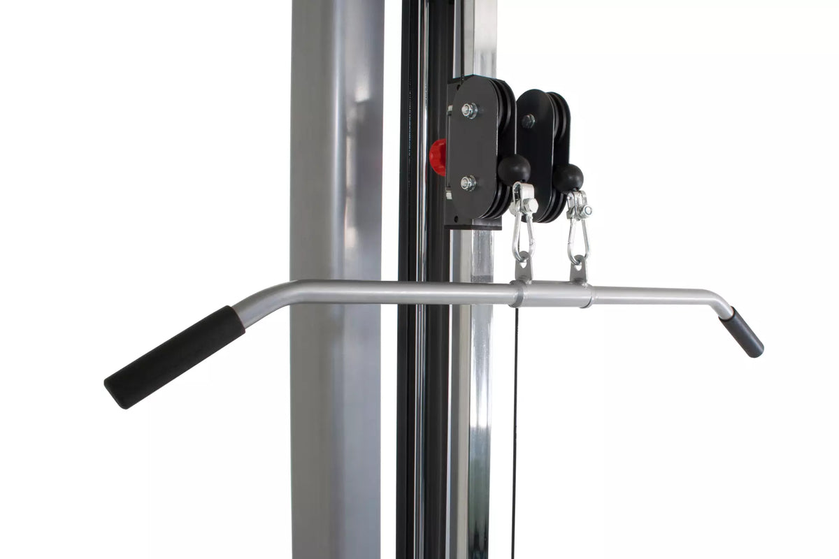 Pivot Fitness 816 90kg wall mounted dual pulley cable machine. Standard product reference photo.