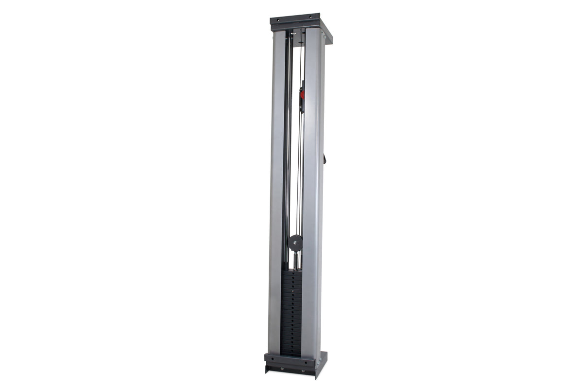 Pivot Fitness 816 wall mounted dual pulley cable machine. Standard product reference photo.