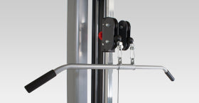 Pivot Fitness 816 adjustable pulley detail. Standard product reference photo.