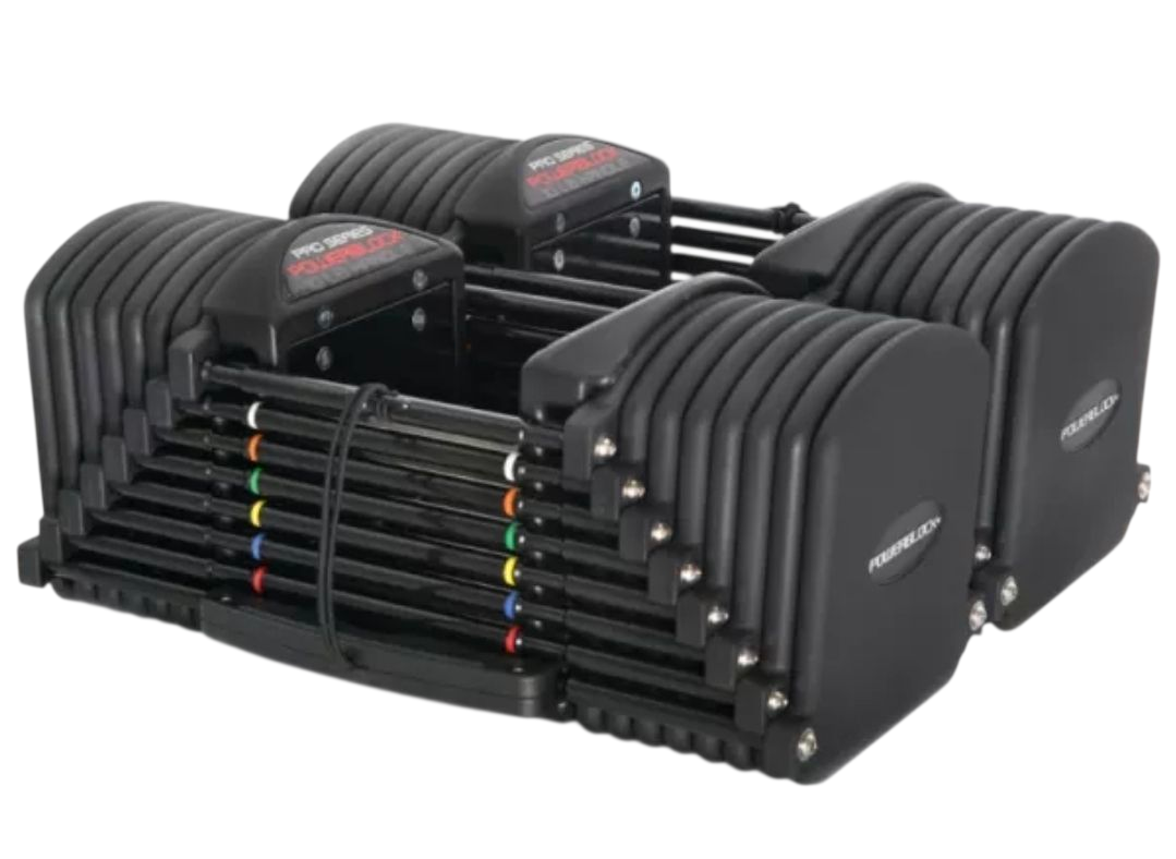 PowerBlock Pro Commercial 90 Adjustable Dumbbells (Pair)