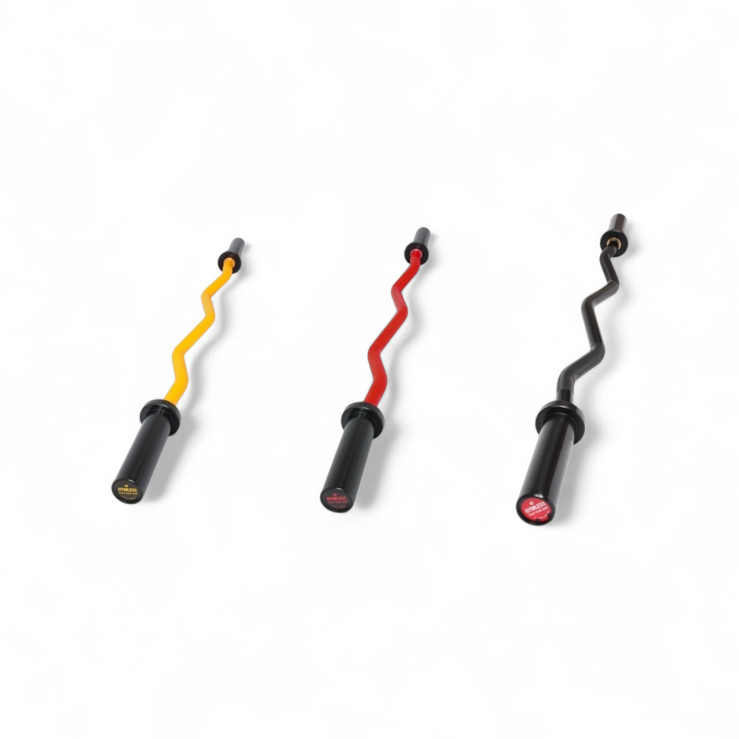 GYMLESS Olympic EZ Curl Bar – 1200mm (10kg)