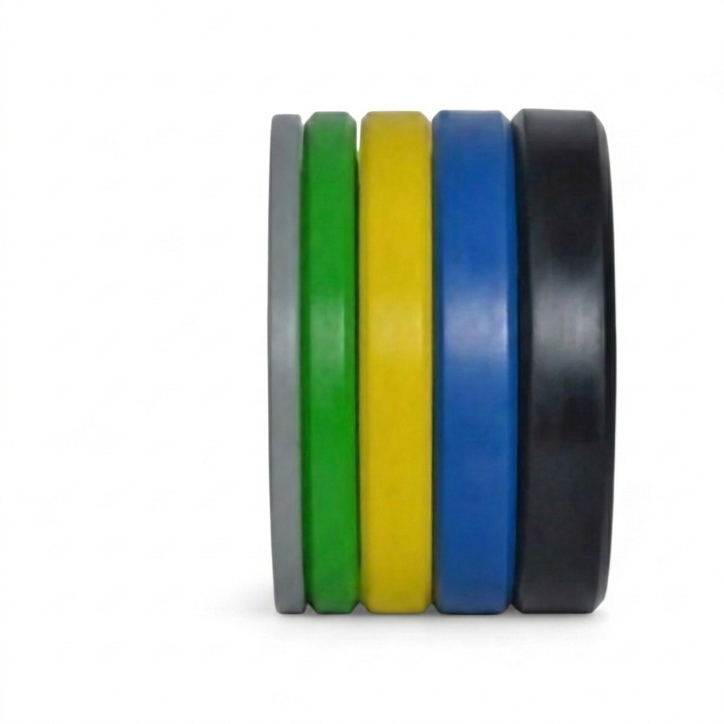 150 kg Olympic Bumper Coloured Plates Pack