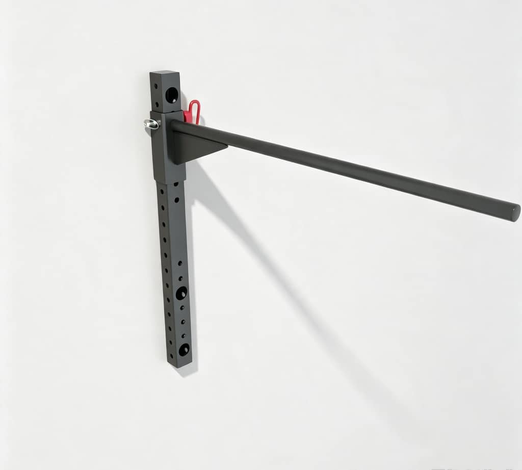 Wall Mounted Modular Training Strip with Pull-Up Bar & Dip Station