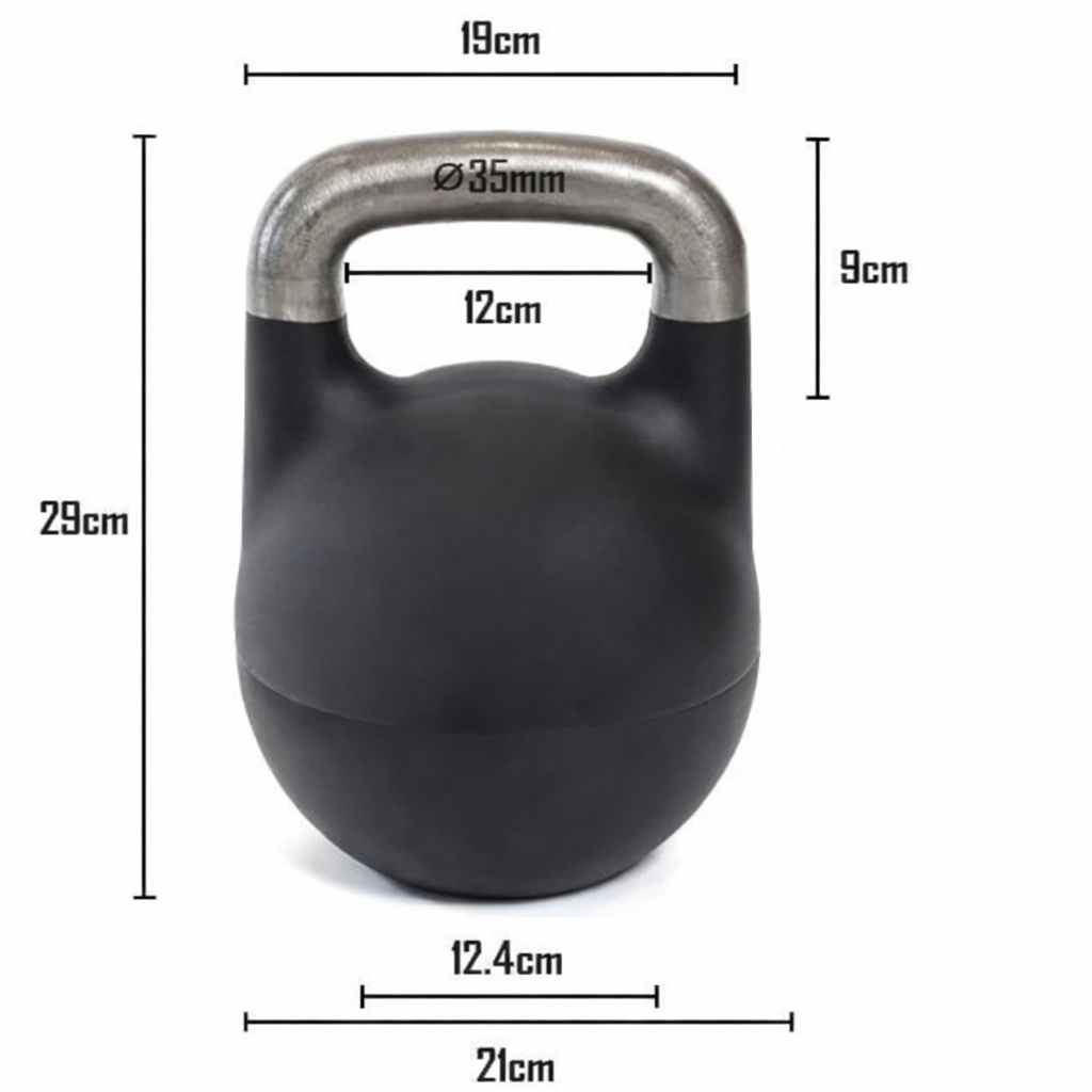 Gymless 32KG Adjustable Competition Kettlebell (1kg increments, from 12kg to 32kg