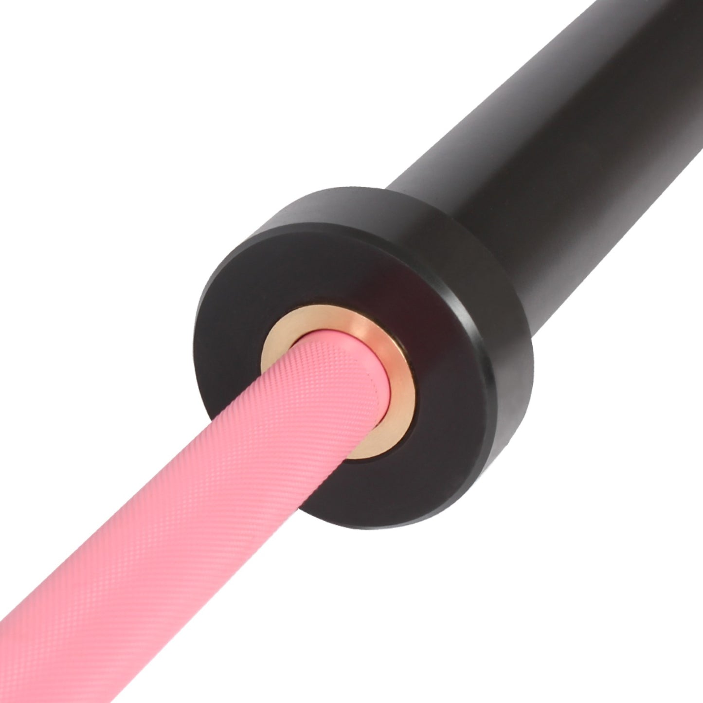 GYMLESS Women’s Olympic Weightlifting Bar – Pink (15kg)
