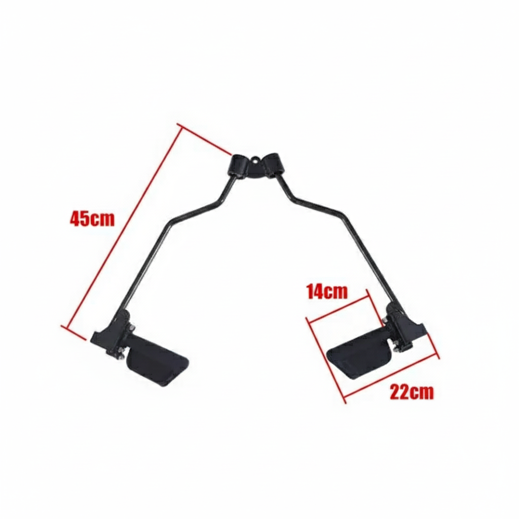 Gymless 8-Piece Multi-Grip Cable Attachment Set