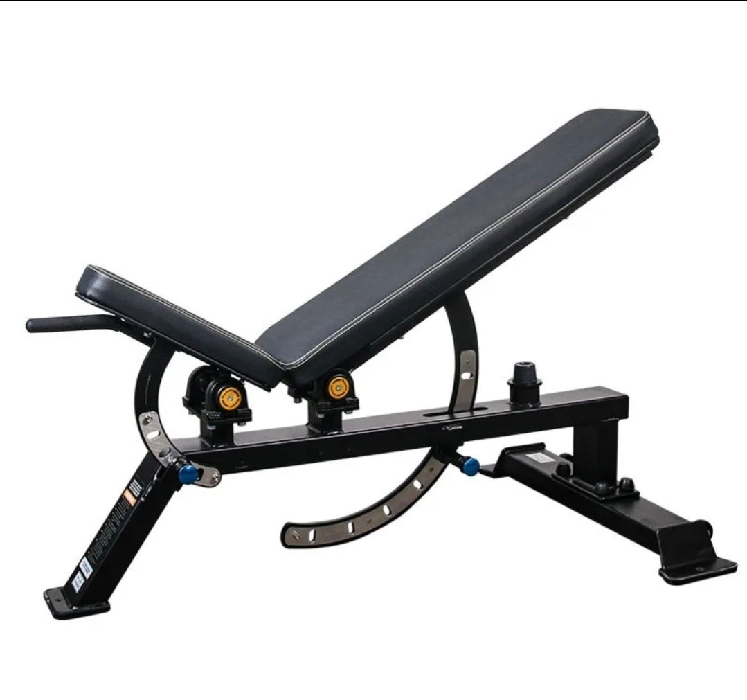 Commercial-Grade Zero-Gap Adjustable Weight Bench