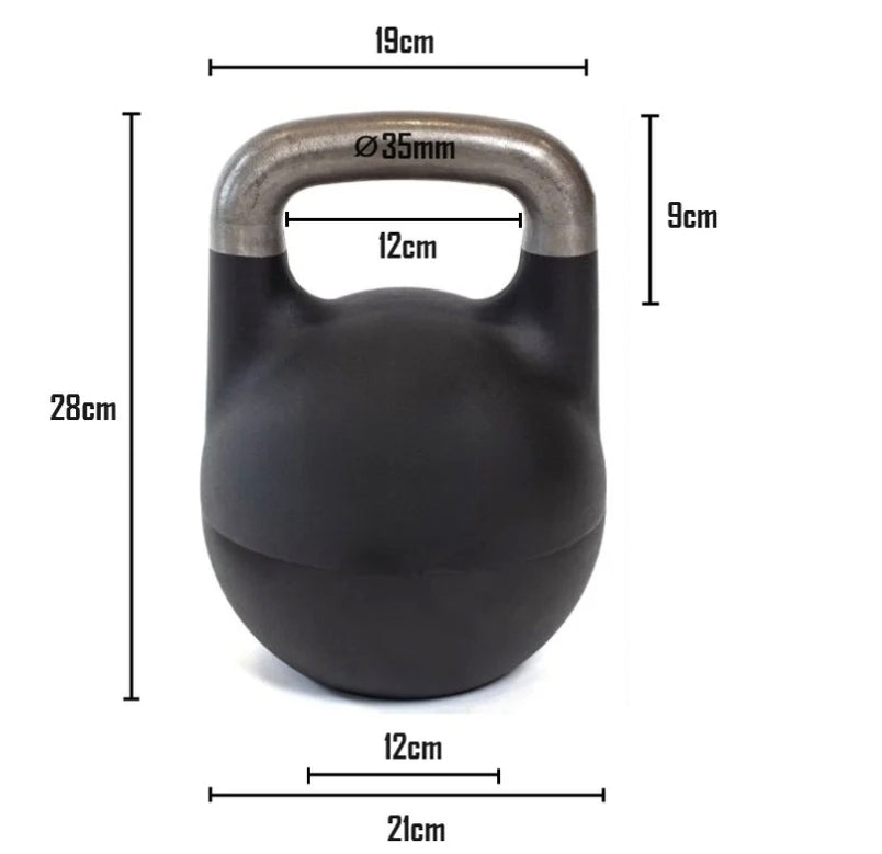 Gymless 32KG Adjustable Competition Kettlebell (1kg increments, from 12kg to 32kg