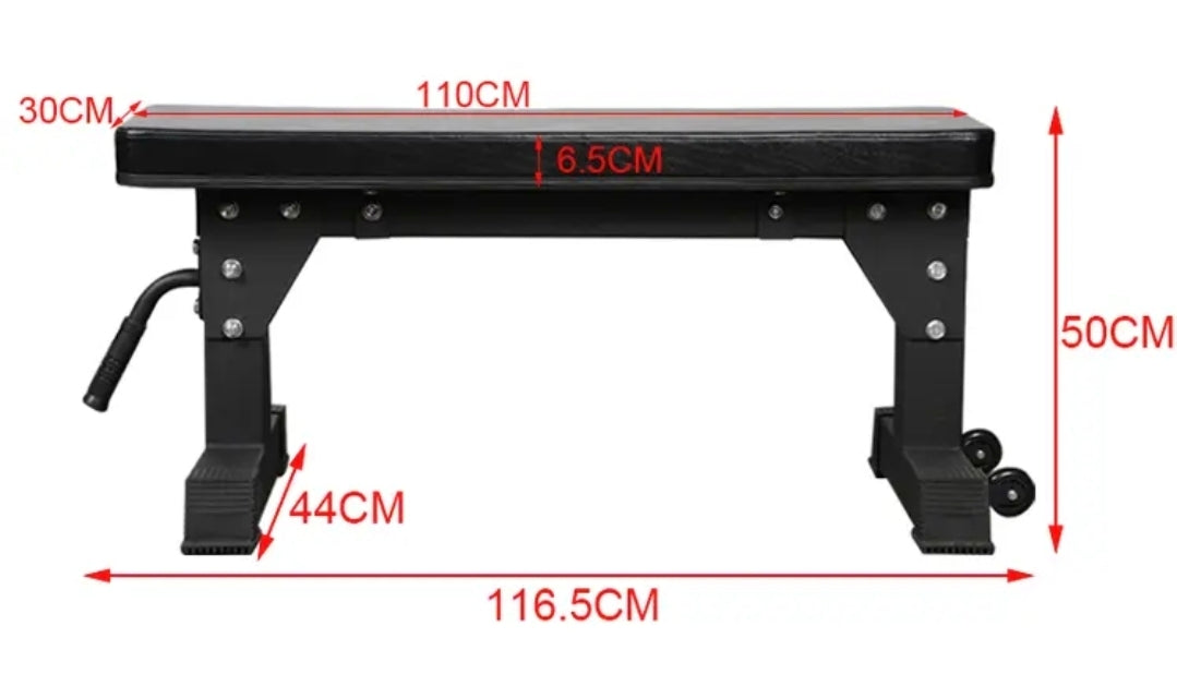 Full Commercial Weight Bench Flat