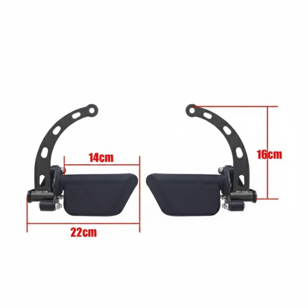 Gymless 8-Piece Multi-Grip Cable Attachment Set