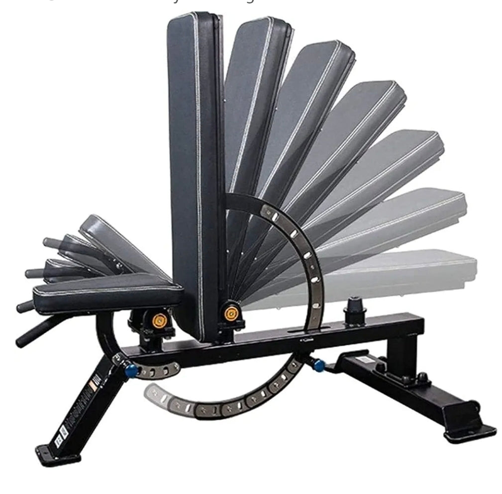 Commercial-Grade Zero-Gap Adjustable Weight Bench