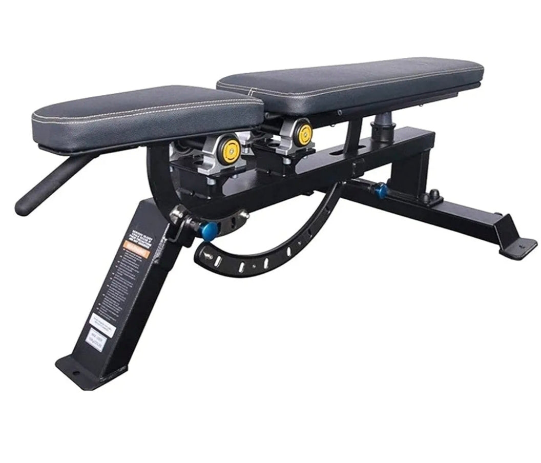 Commercial-Grade Zero-Gap Adjustable Weight Bench