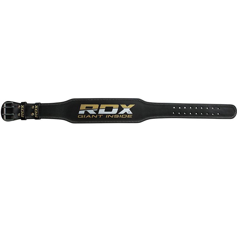 RDX 4 INCH LEATHER WEIGHTLIFTING BELT