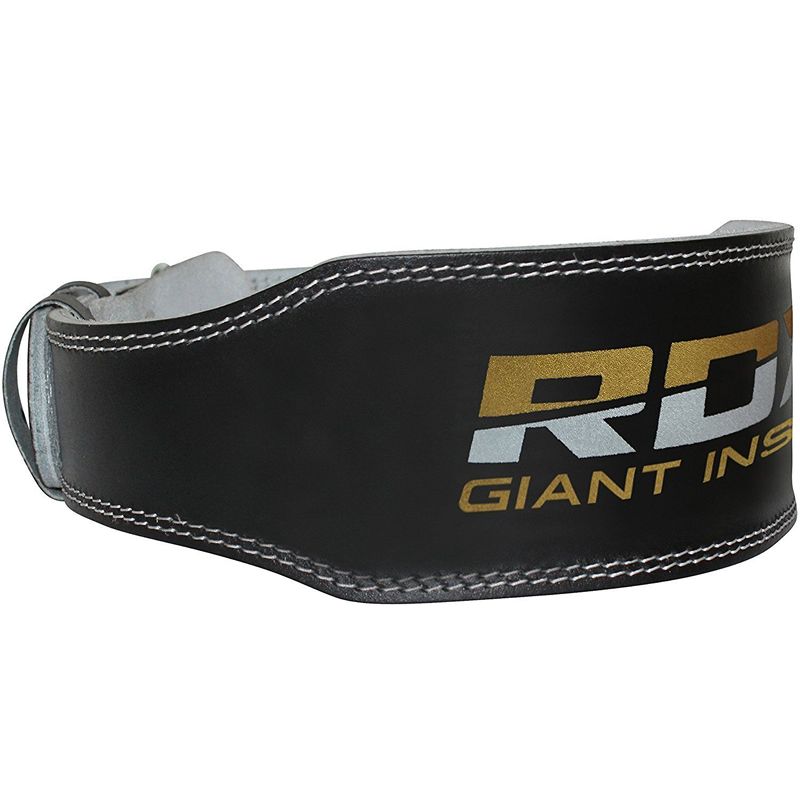 RDX 4 INCH LEATHER WEIGHTLIFTING BELT