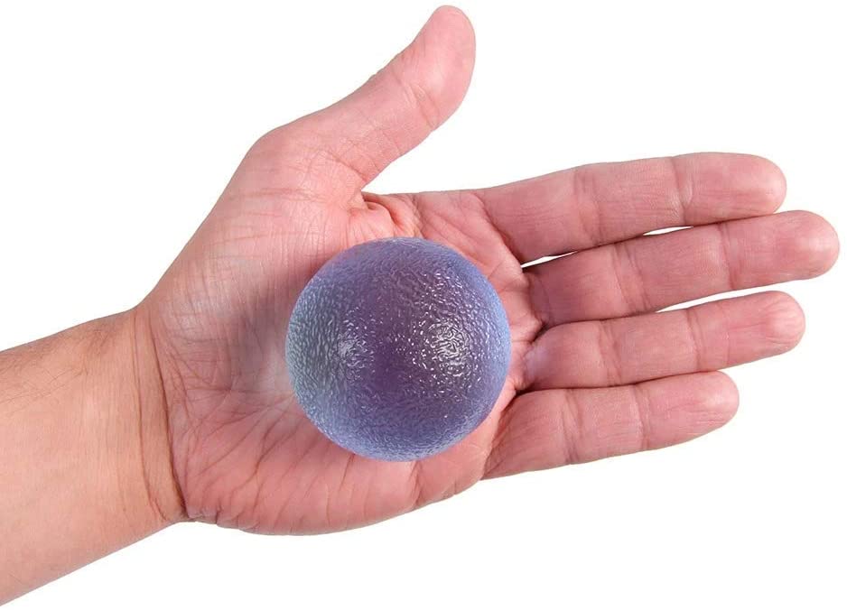 66fit Hand Therapy Balls - Set of 2 - Finger Wrist Arthritis Physio Exerciser