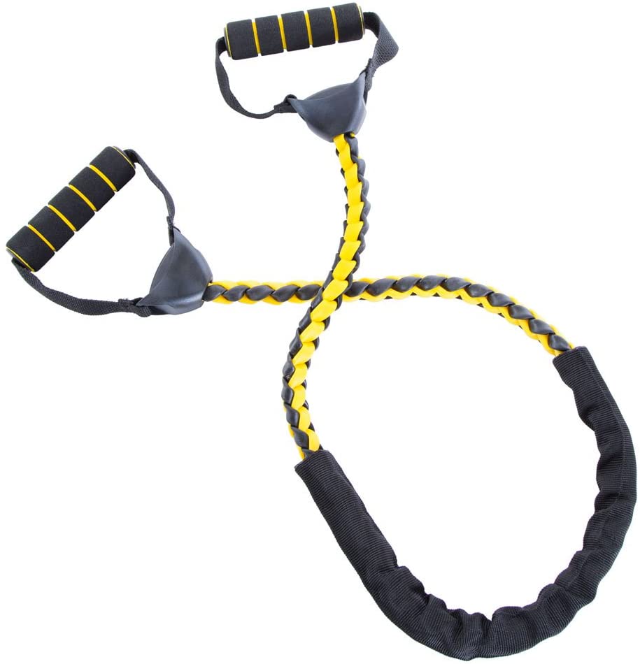 66fit Professional Gym Safety Braided Exercise Tube
