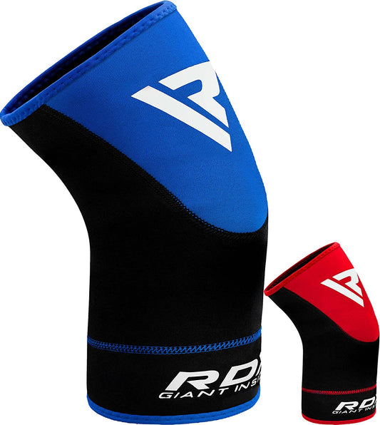 RDX Knee Support Brace for, Compression Sleeve for Sports, Squats, Running, Weightlifting, Neoprene Protector, Pain Relief. SOLD AS SINGLE ITEM - Gymless