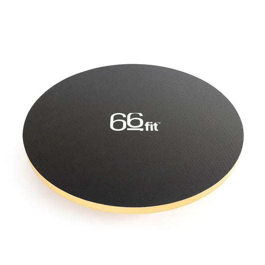 66fit Wooden Balance Board - PVC Surface - 50cm - Gymless