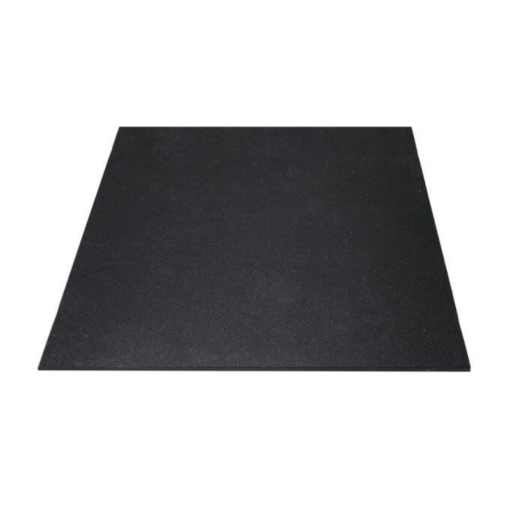 15mm Gym Flooring | 1m x 1m x 15mm | Black