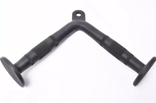 Tricep Press Down Bar Black