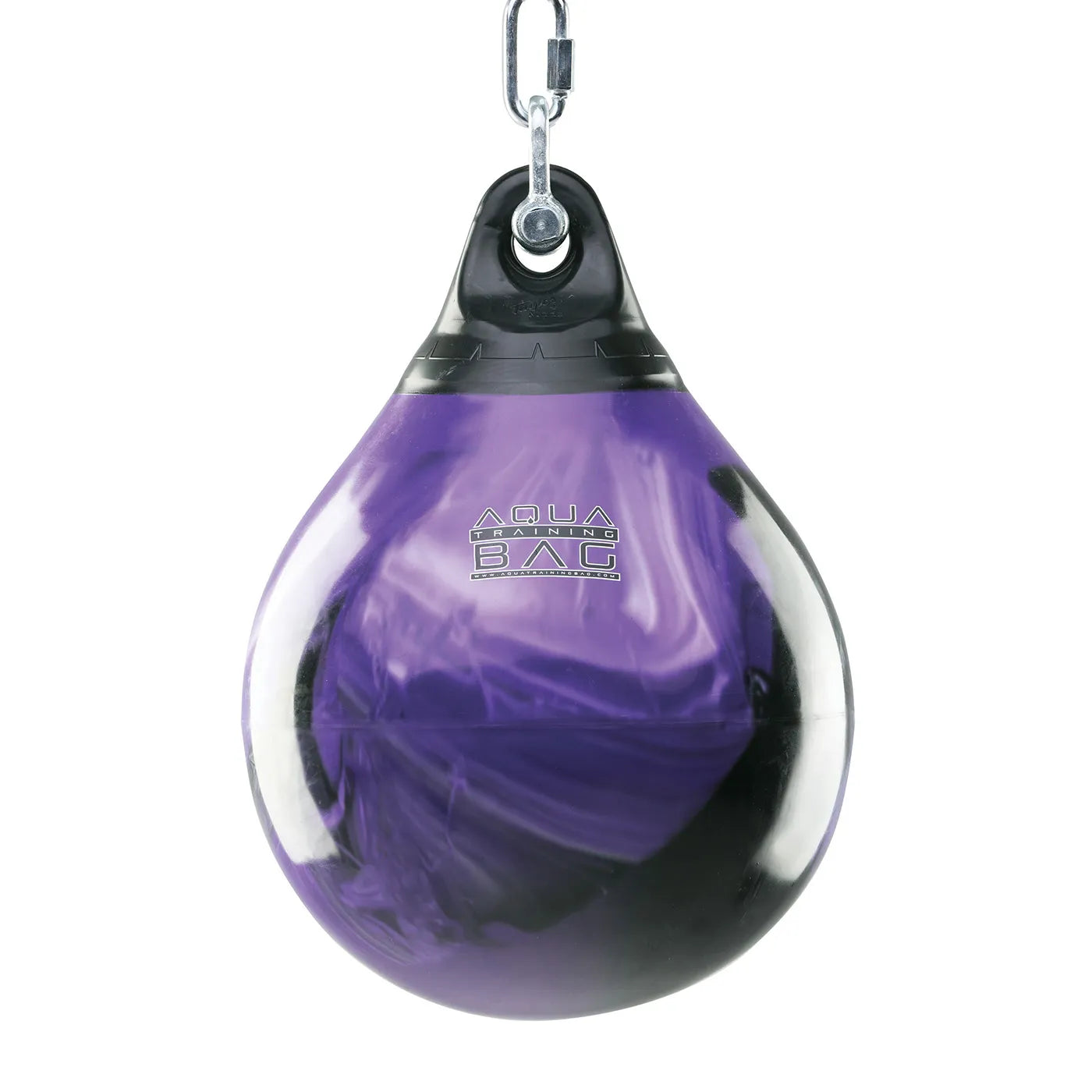 15" 75 lb. Aqua Punching Bag - Purple Crush - Gymless
