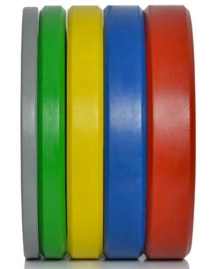 15 kg Olympic Bumper Plate Yellow - Gymless