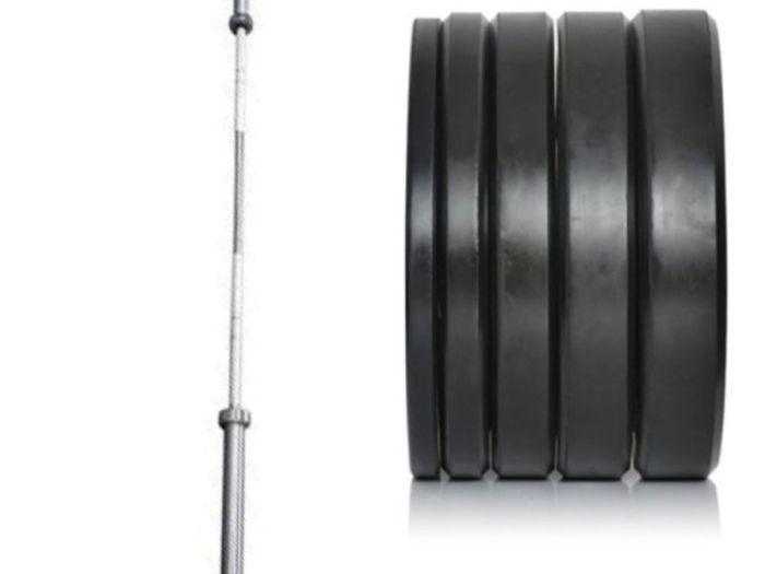 120 kg Olympic Weightlifting Set - Gymless