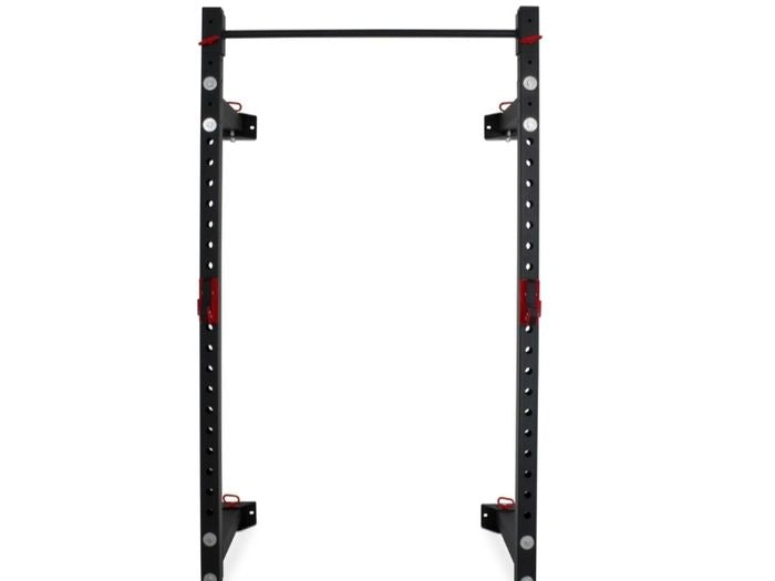 Pivot Fitness XR6226 Commercial Heavy Duty Foldable Wall Rack+ Accessories