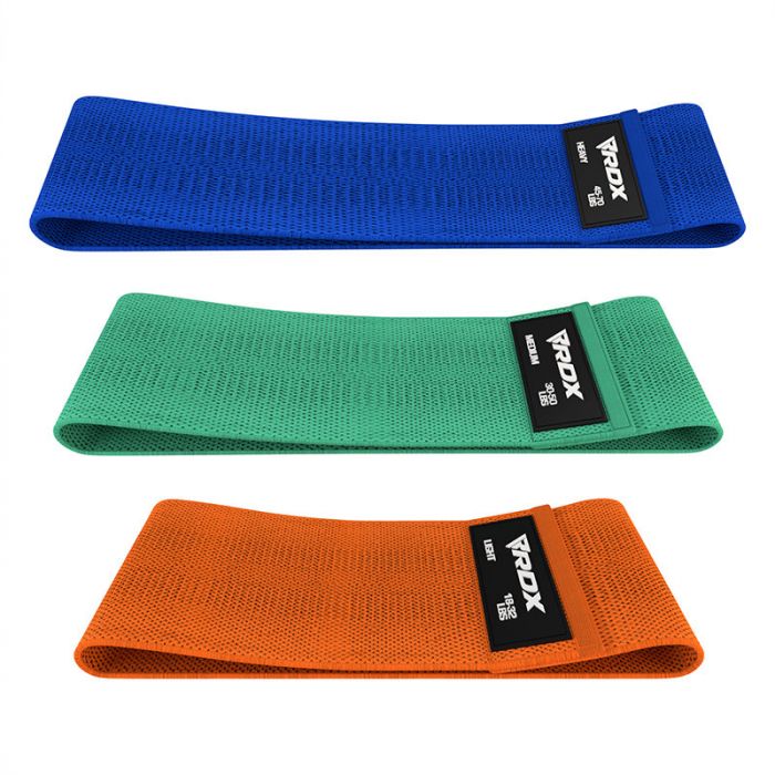 RDX HEAVY-DUTY FABRIC RESISTANCE TRAINING BANDS FOR FITNESS