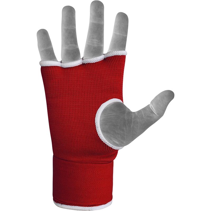 RDX SMALL RED HOSIERY GEL INNER GLOVES WITH WRIST STRAP