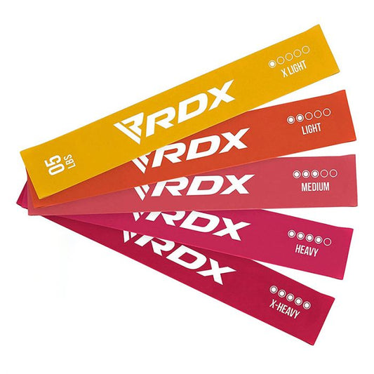 RDX MP 5-IN-1 PULL UP ASSIST & BODY STRETCHING BANDS FOR RESISTANCE TRAINING - Gymless