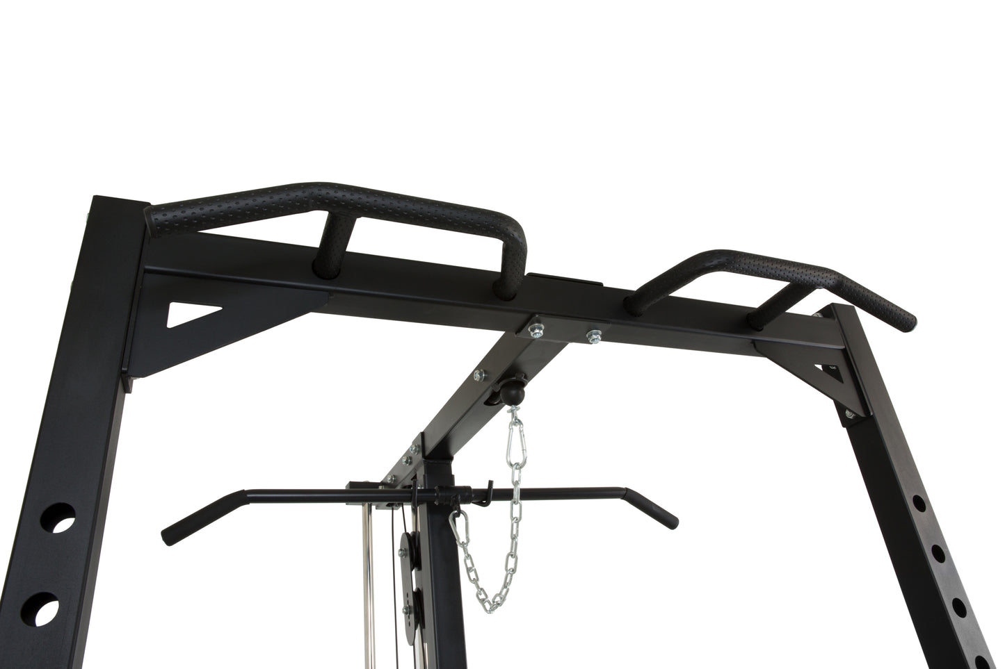 Heavy Duty Half  Rack  HR3240 + Lat Pulldown attachment