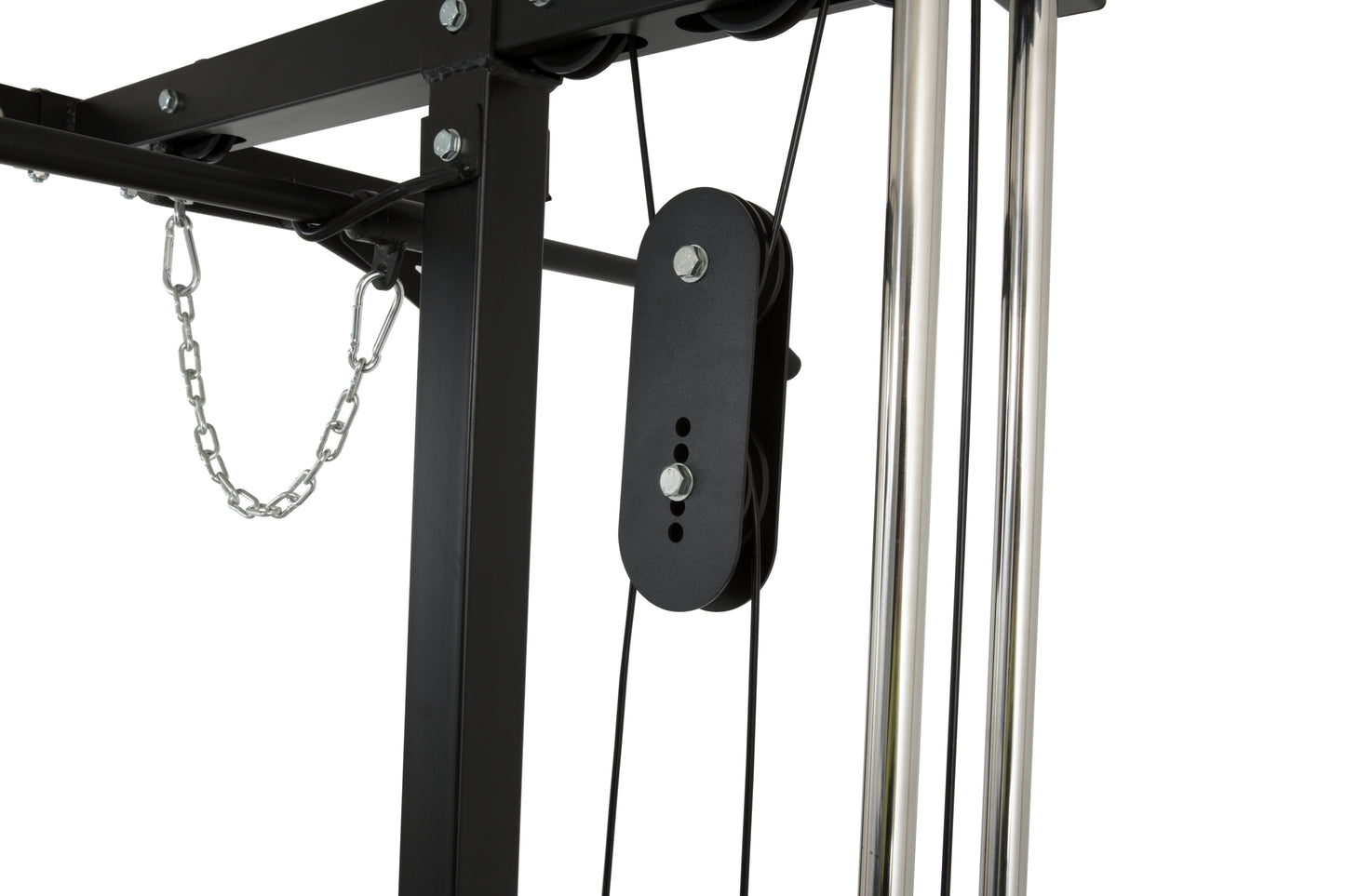 Heavy Duty Half  Rack  HR3240 + Lat Pulldown attachment