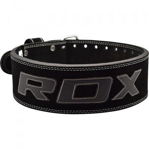 RDX Black Leather Powerlifting Belt Small