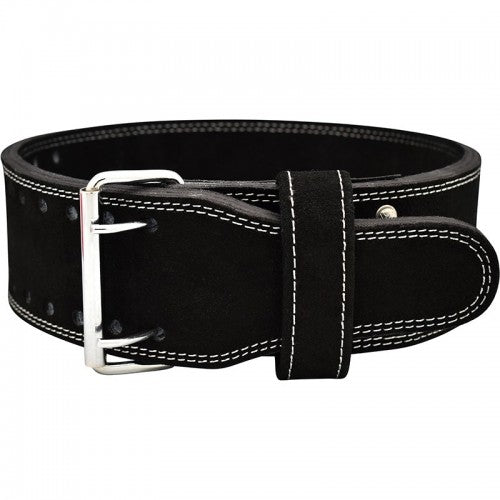 RDX Black Leather Powerlifting Belt Small
